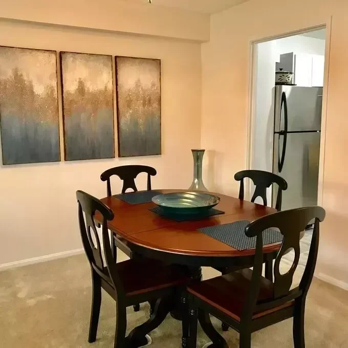 WOOD DINING SET